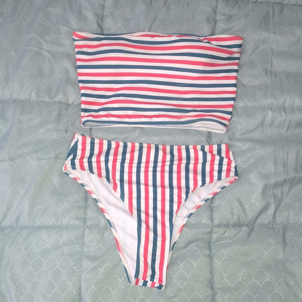 Size small high waisted shein swimsuit